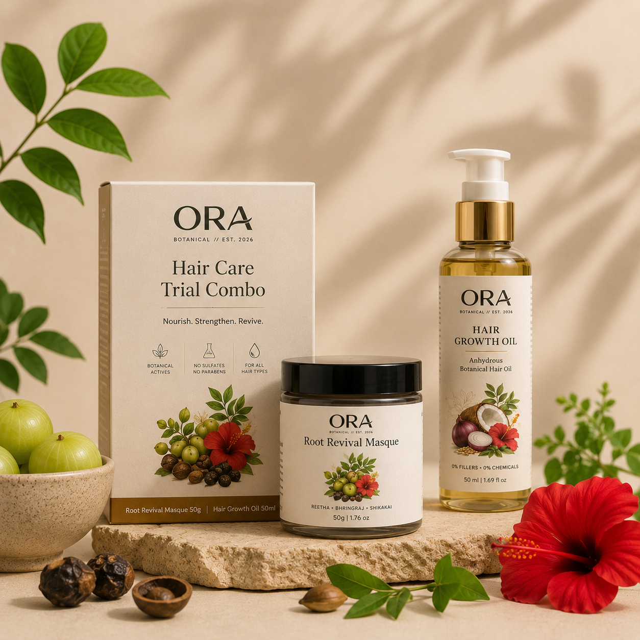 ORA Hair Trial Combo